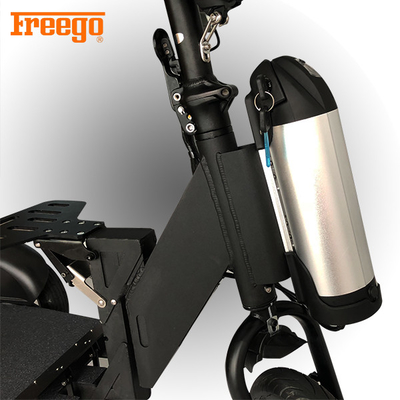 Brushless Motor die Gehandicapte Mobiliteitsautopedden, de Autoped van de 3 Wielmobiliteit vouwen