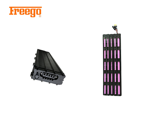 Het zwarte Elektrische Lithium Ion Battery Pack van Autopedvervangstukken 500w 36v