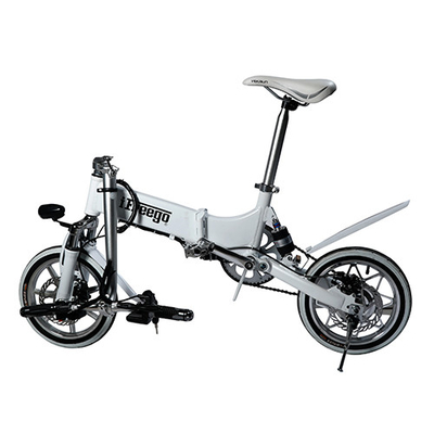 Mini Draagbare Vouwende Elektrische Fiets/Vouwen omhoog Elektrische Fiets 36V7.8Ah 14 Duim